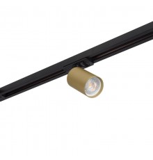 Светильник трековый DK6201-BG IP20, 15Вт, GU5.3, матовое золото с черным, алюминий  DK6201-BG  DENKIRS