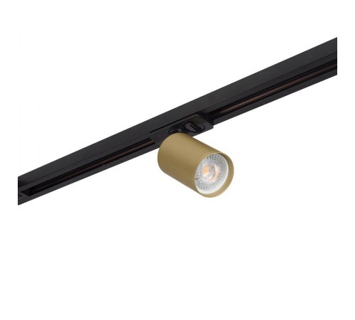 Светильник трековый DK6201-BG IP20, 15Вт, GU5.3, матовое золото с черным, алюминий  DK6201-BG  DENKIRS