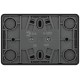 Розетка Эксперт 11-2202-05 2х2P IP20 16A-250В ОУ Антрацит  Б0062997  ЭРА