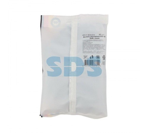 Дюбель распорный KRANZ 8х80, синий, пакет (50 шт./уп.) KR-01-3618-014  Kranz