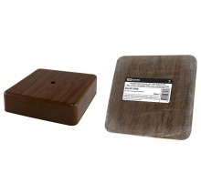 Коробка распределительная КР 100х100х29 о/п бук, с клем. колодкой, IP40, инд. штрихкод  SQ1401-0308  TDM