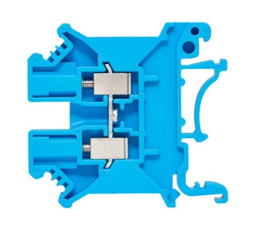 Клеммная колодка винтовая 2.5 UT синяя  scr-ut-2,5-b  EKF