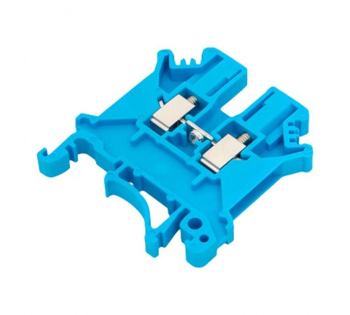Клеммная колодка винтовая 2.5 UT синяя  scr-ut-2,5-b  EKF