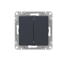 Механизм выключателя жалюзи, графит Эпика  UP1-SWG-25 EKF