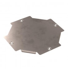 Крышка ответвителя Х-образного Стандарт INOX (AISI 409) 150  PR16.3255  Промрукав