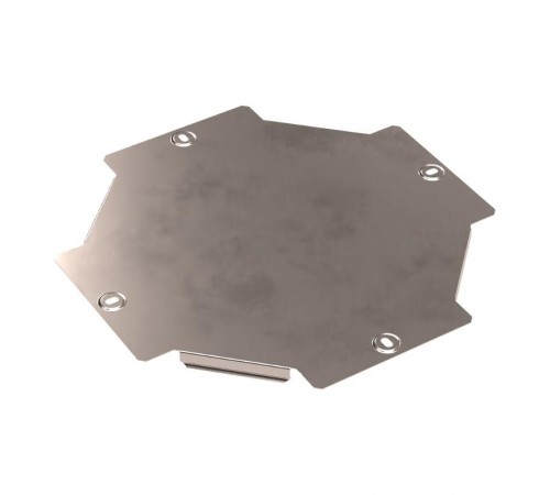 Крышка ответвителя Х-образного Стандарт INOX (AISI 409) 150  PR16.3255  Промрукав