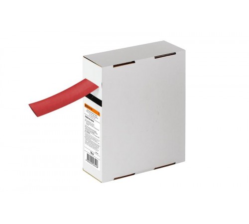 Термоусаживаемая трубка ТУТнг 20/10 красная в коробке (10 м/упак)   SQ0518-0444  TDM