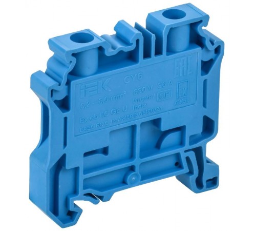 ARMAFIX Колодка клеммная CY6 PE Ex  AF-CT30-01-K52-006-EX  IEK