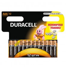 Элемент питания Duracell LR03-12BL BASIC  Б0014520  Duracell