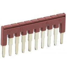 Перемычка для КПИ-2,5мм2 10PIN   YZN11FBS-002-10P  IEK 