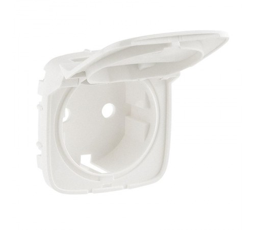 Valena ALLURE Жемчуг Накладка розетки с/з с крышкой  754849  Legrand