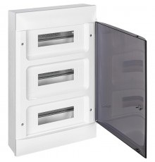 Practibox S Пластиковый щиток Навесной 3X12 Дымчатая дверь  135613  Legrand