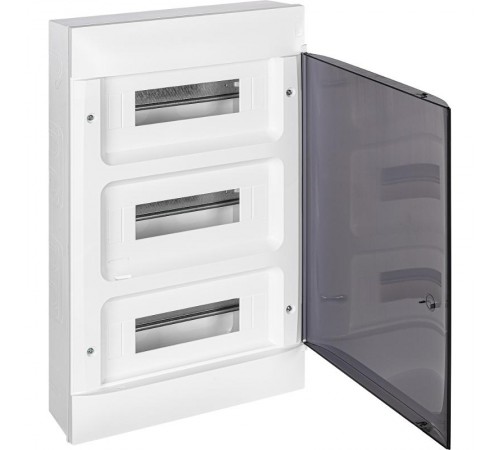 Practibox S Пластиковый щиток Навесной 3X12 Дымчатая дверь  135613  Legrand