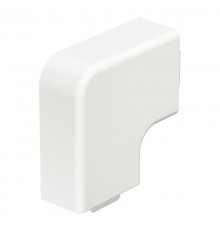 Крышка плоского угла кабельного канала WDK 15x30 мм (ПВХ,белый) (WDK HF15030RW)  6192750  OBO Bettermann