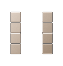 комплект накладок 4гр шампань  A504TSACH  Jung