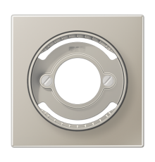 Крышка для держателя лампы 938-10 U и 938-14 U; благородная сталь  ES2937  Jung