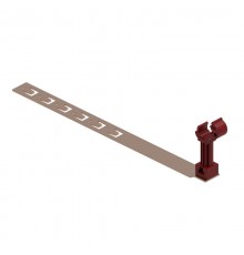 Держатель под черепицу, 415мм, медь  ND2213CU  DKC