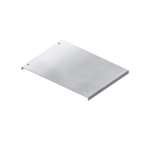 Крышка на угол вертикальный шарнирный 800, R300, 1,0 мм, нержавеющая сталь AISI 304  IKLFV3800C  DKC