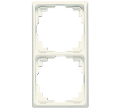 Рамка для инсталляции в кабельных каналах, 2-кратная; слоновая кость  CD582KW  Jung