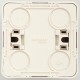 Этюд Кремовый О/У Розетка с заземлением без шторок  PA16-003K  SE