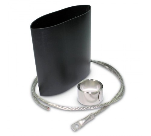 Комплект заземления металлорукава в изоляции термоусаживаемый КЗМТ 800 (32-50) zeta50391  ГОФРОМАТИК