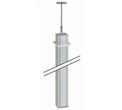 Simon Connect Колонна 1-сторонняя под модуль К45, 3 м, упор в потолок до 0,5 м, алюминий  ALK1100-8  Simon