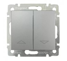 Valena Алюминий Выключатель жалюзийный, с механической блокировкой  770104  Legrand