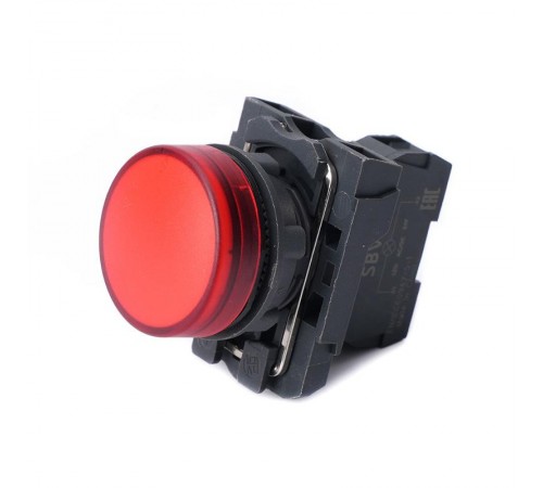 Сигнальная лампа SB5 в сборе модульная 22 мм красная 24В DC  SB5AVB4  SE