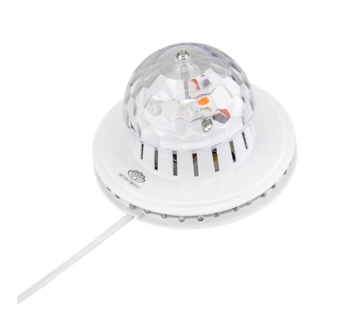 Диско-лампа "Летающая тарелка" 36LED, 230 В  601-256  NEON-NIGHT