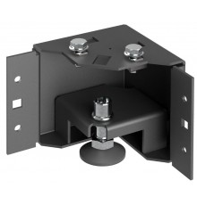 ITK by ZPAS Уголок цоколя h=100мм рег. чер. (4шт/компл) РФ  ZP-BC05-B1-01-R  ITK