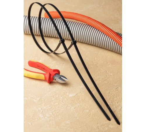 Хомут P6.6 стандартный (ч), 8.8x920 (100шт) FlexLock PROxima  plc-fl-ctsb-8.8x920  EKF