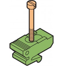 Ножка FX для монтажа на рейку DIN1 клеммных блоков  1SNA167682R2300  TE