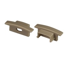 Заглушка LINE-2308-F OLIVE GREY с отверстием (Arlight, Пластик)  038637  Arlight