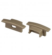 Заглушка LINE-2308-F OLIVE GREY с отверстием (Arlight, Пластик)  038637  Arlight