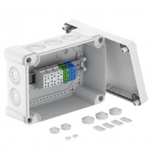 Распределительная коробка X25, 286х202х126 мм., с линейным клеммным зажимом  2005320  OBO Bettermann