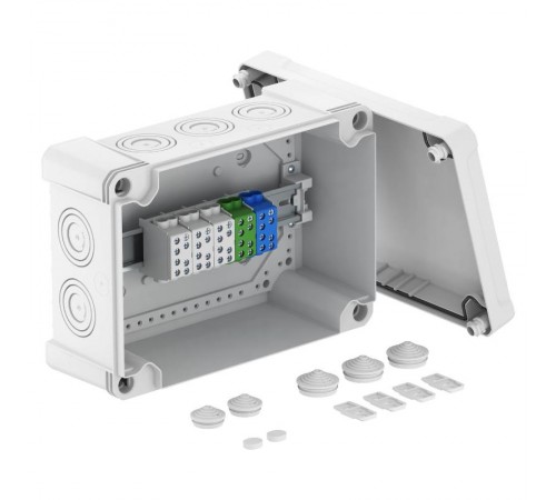 Распределительная коробка X25, 286х202х126 мм., с линейным клеммным зажимом  2005320  OBO Bettermann