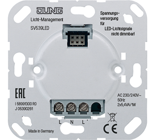 Крышка LED ориентировочного света для блока SV539LED  SV539LED  Jung