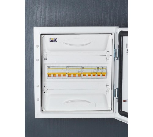 Выключатель нагрузки модульный (мини-рубильник) ВН-32 3Р 63А  MNV10-3-063  IEK