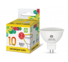 Лампа светодиодная LED-JCDR-standard 10Вт 230В GU5.3 3000К 900Лм  4690612015811  ASD