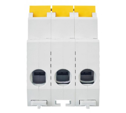 Выключатель нагрузки модульный (мини-рубильник) ВН-32 3Р 63А  MNV10-3-063  IEK