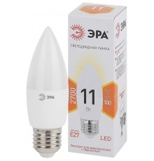 Лампа светодиодная LED B35-11W-827-E27  Б0032981  ЭРА