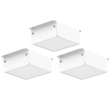 Светильник светодиодный встраиваемый в Грильято 100х100 мм TLGD03 OL ECP 105х105х41мм 24Вт 4000K 1860Лм IP20 опал  25215  TechnoLux