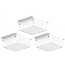 Светильник светодиодный встраиваемый в Грильято 100х100 мм TLGD03 OL ECP 105х105х41мм 24Вт 4000K 1860Лм IP20 опал  25215  TechnoLux
