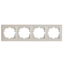 4-504-02 Intro Рамка на 4 поста, СУ, Solo, сл.кость  Б0043425  Intro