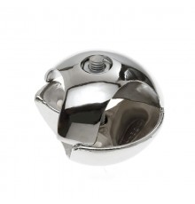 Держатель краб для 2-х труб правый хром (1 шт) - пакет   127425  Tech-KREP