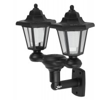 Светильник садово-парковый на солнечной батарее, ERASV01-01 пластик, черный, 150 см (12/96)  Б0049551  ЭРА