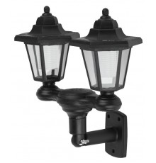 Светильник садово-парковый на солнечной батарее, ERASV01-01 пластик, черный, 150 см (12/96)  Б0049551  ЭРА