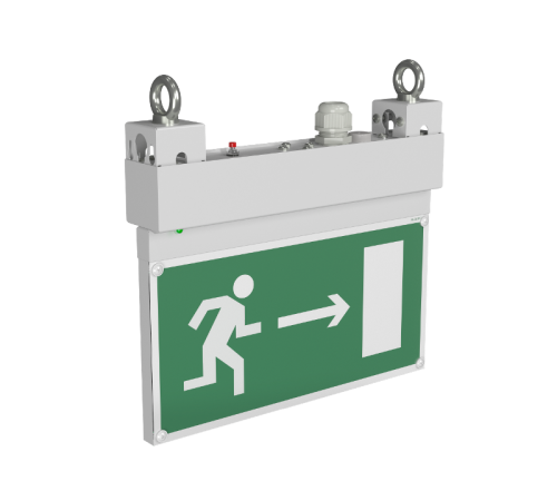 Указатель аварийный светодиодный BS-NEXTRINO-73-S1-INEXI2 White 6,3Вт 3ч Ip20 постоянный, подвесной  a16692  Белый свет