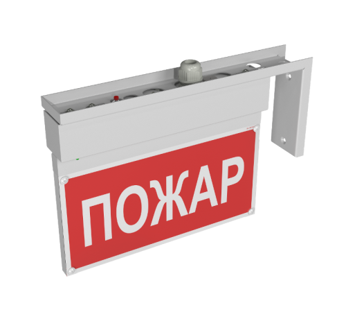 Указатель аварийный светодиодный BS-NEXTRINO-73-S1-INEXI2 White 6,3Вт 3ч Ip20 постоянный, подвесной  a16692  Белый свет