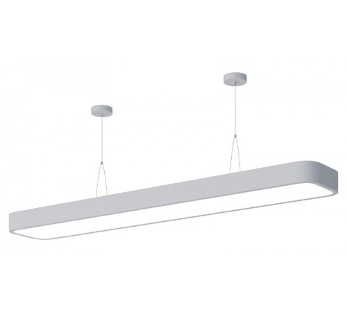 Светильник светодиодный Geometria Block SPO-112-W-40K-040 40Вт 4000К 4500Лм IP40 1200*200*60 белый подвесной  Б0050540  ЭРА